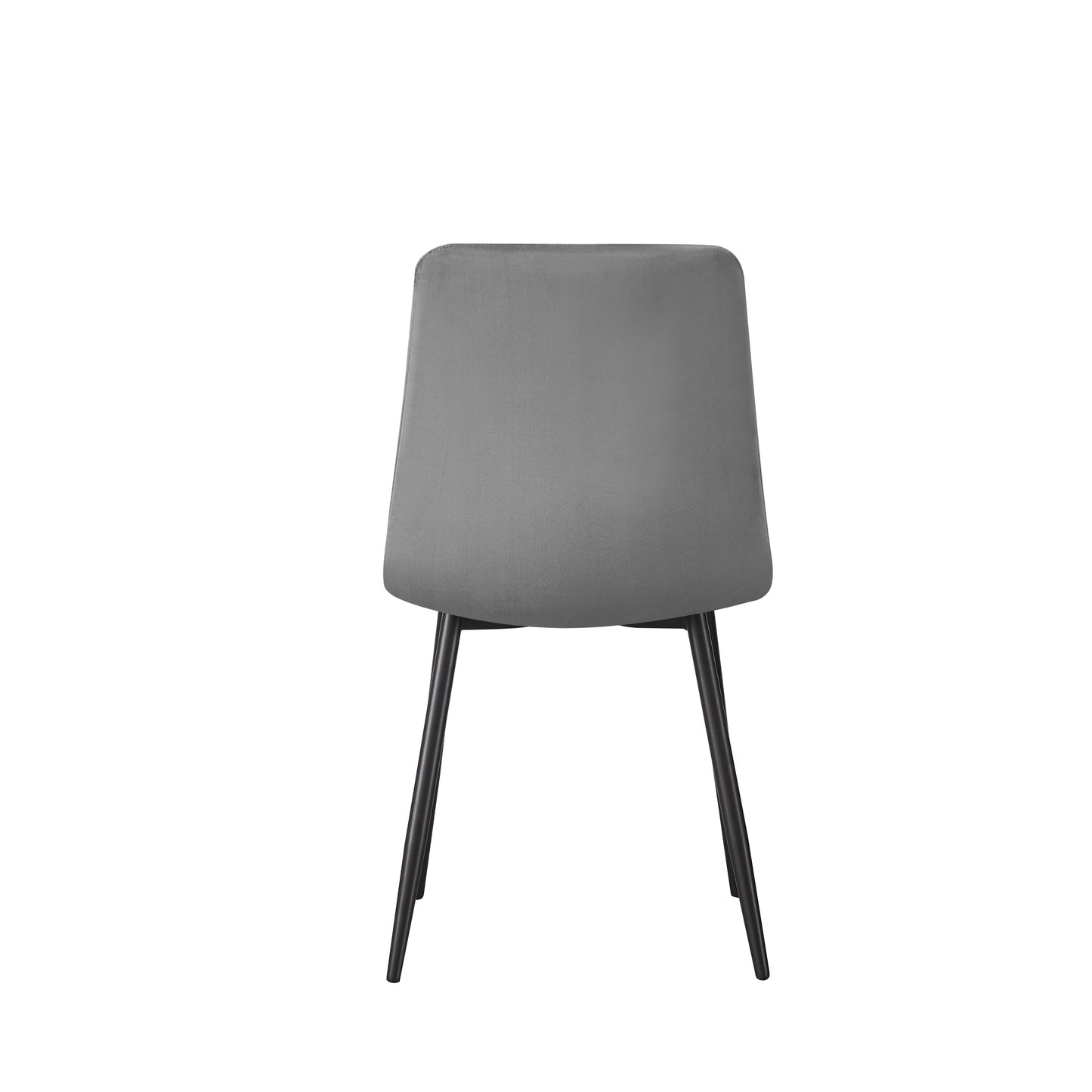MOF Milan Velvet Dining Chair Grey (Set of x1, x2, x4 Chairs)