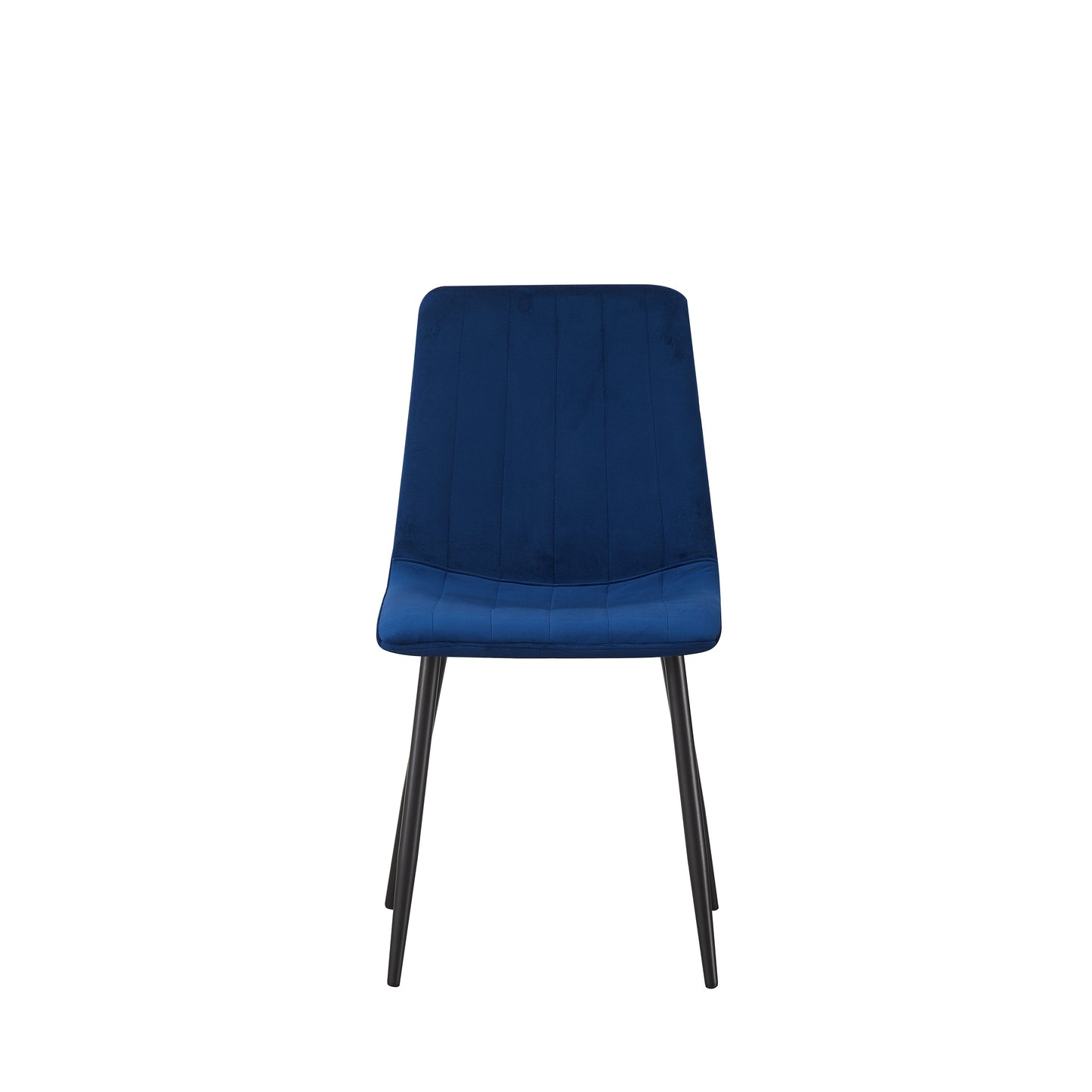 MOF Milan Velvet Dining Chair Navy (Set of x1, x2, x4 Chairs)