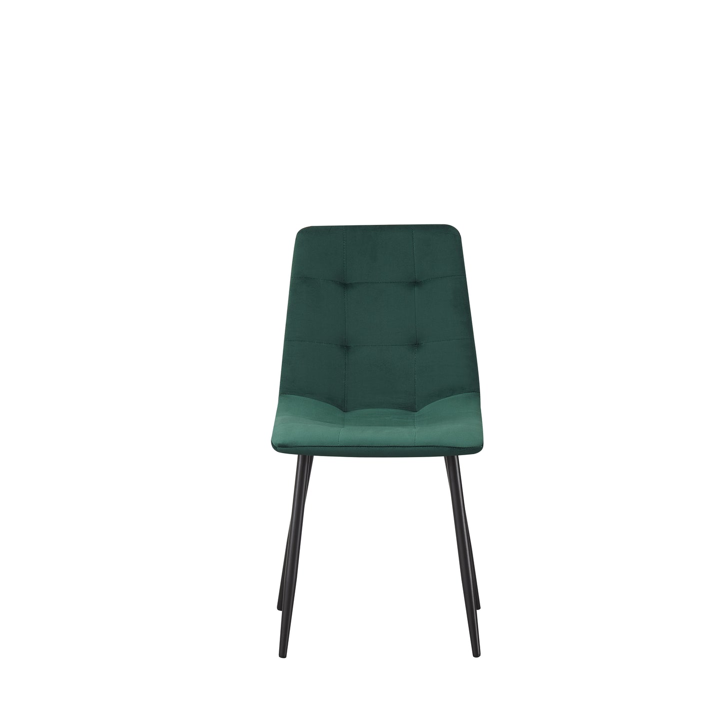 MOF Florence Velvet Dining Chair Green (Set of x1, x2, x4 Chairs)