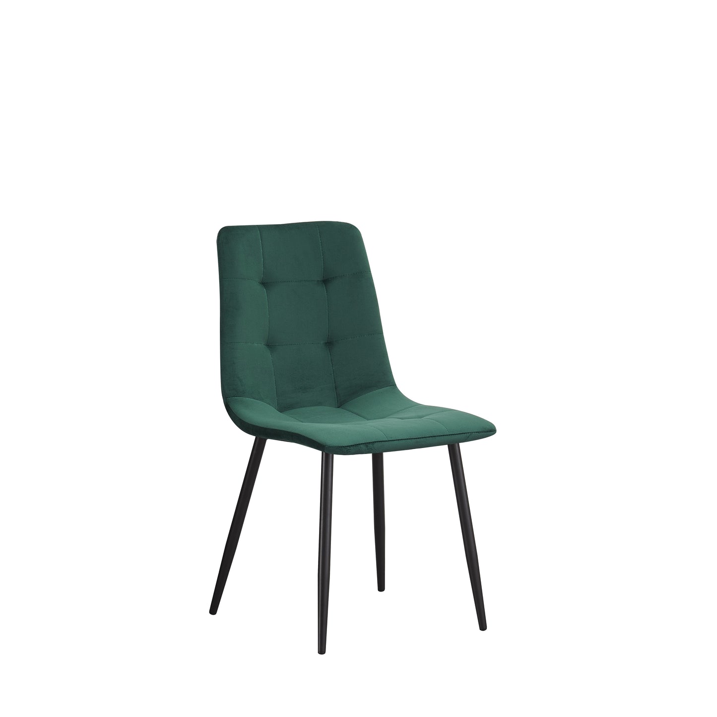 MOF Florence Velvet Dining Chair Green (Set of x1, x2, x4 Chairs)