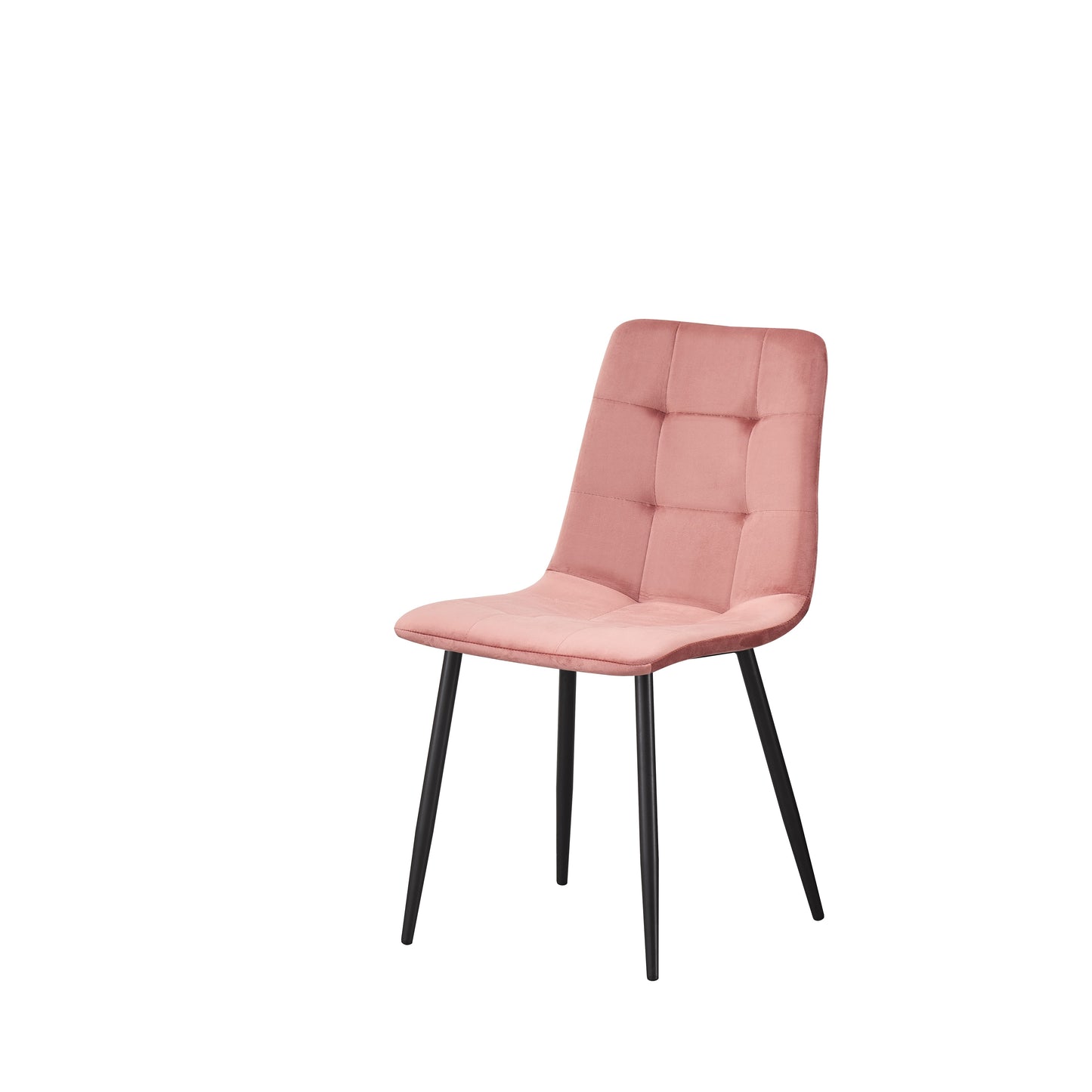 MOF Florence Velvet Dining Chair Pink (Set of x1, x2, x4 Chairs)
