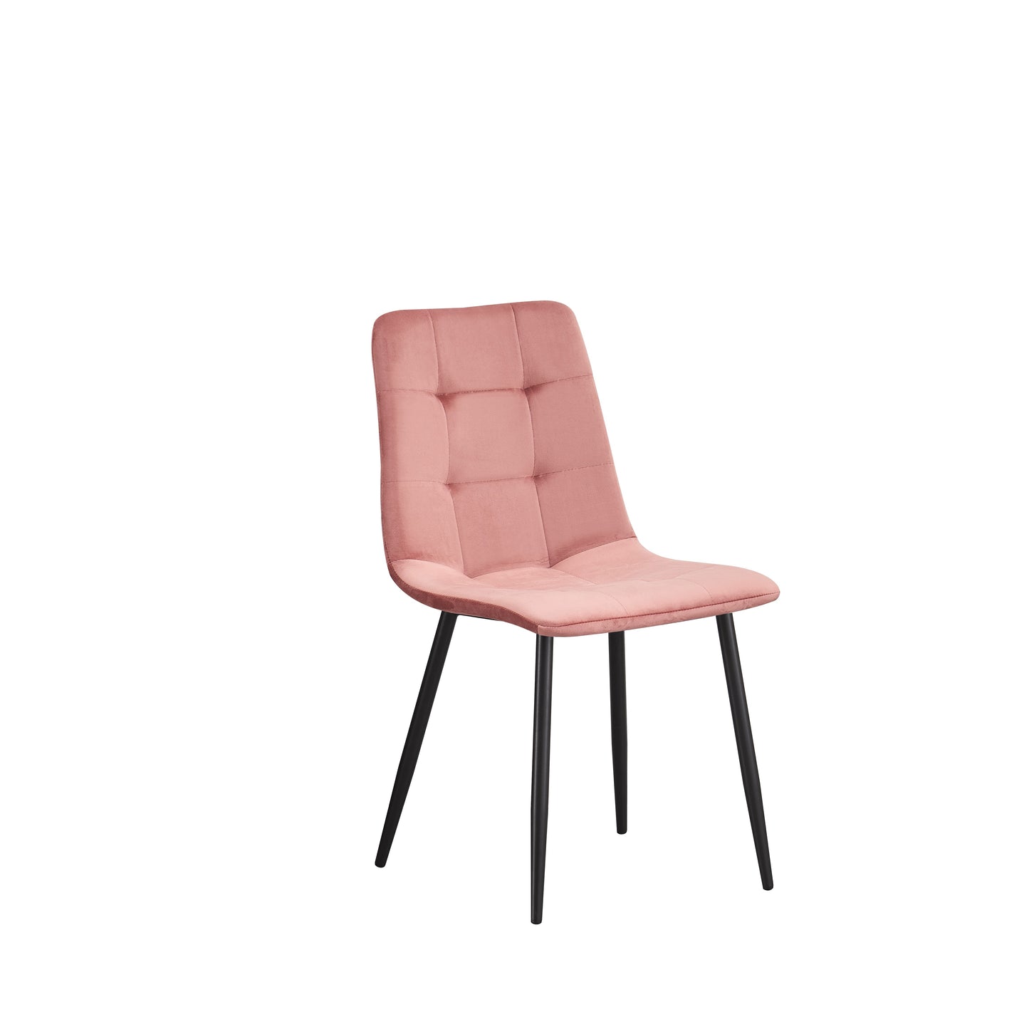 MOF Florence Velvet Dining Chair Pink (Set of x1, x2, x4 Chairs)
