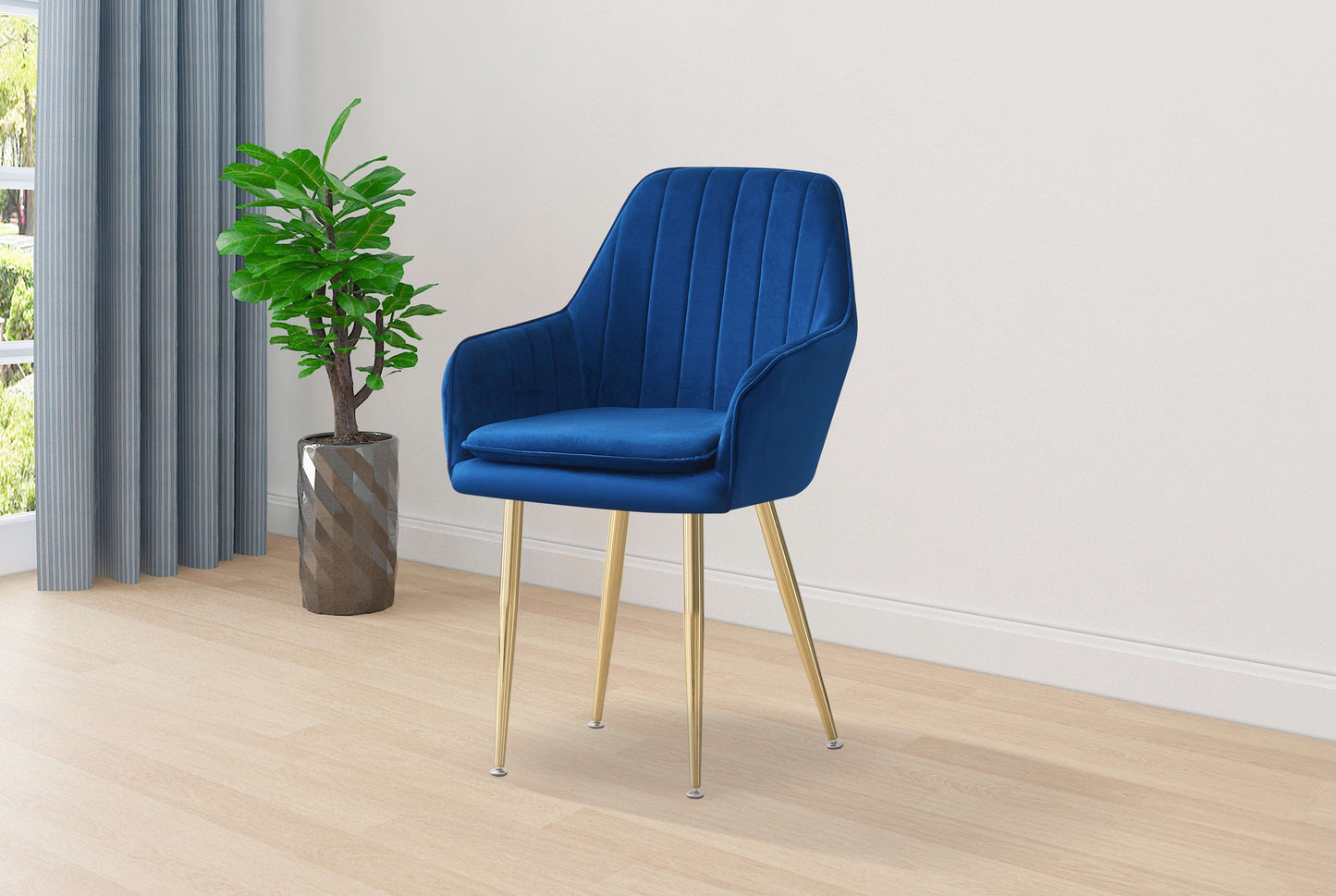 Luxury French Velvet Dining Chair T05 Single Chair