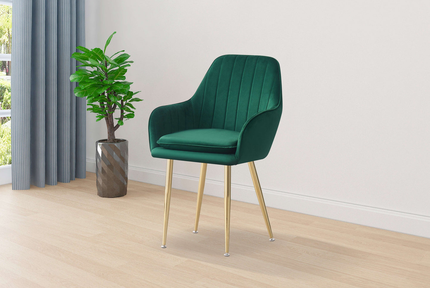 Luxury French Velvet Dining Chair T05 Single Chair