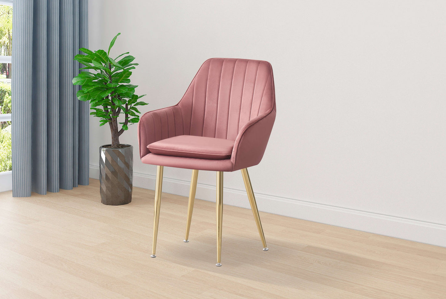 Luxury French Velvet Dining Chair T05 Single Chair