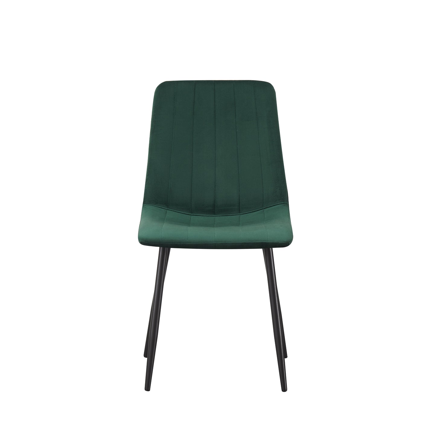 MOF Milan Velvet Dining Chair Green (Set of x1, x2, x4 Chairs)