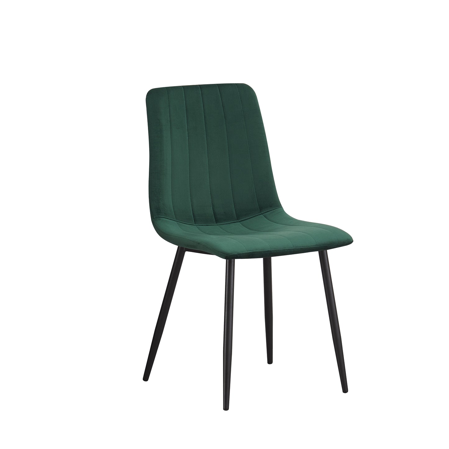 MOF Milan Velvet Dining Chair Green (Set of x1, x2, x4 Chairs)