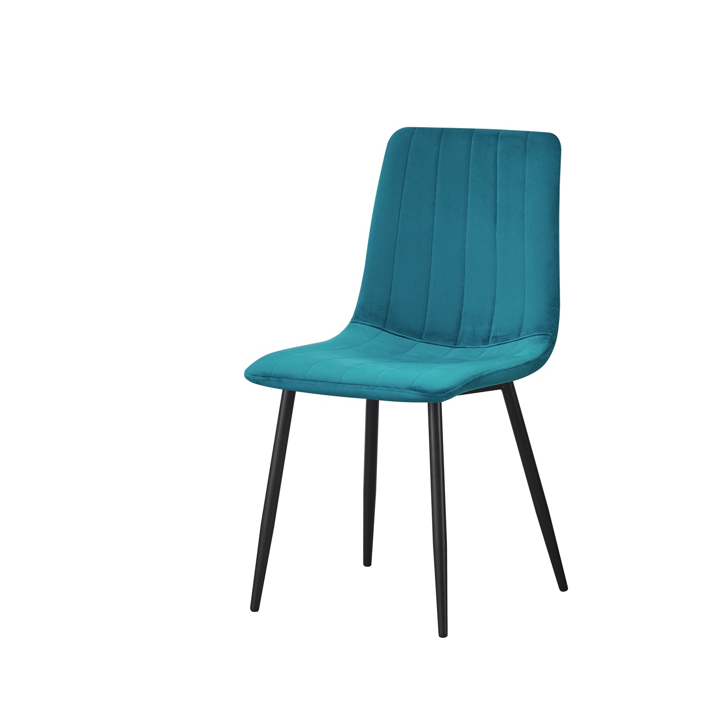 MOF Milan Velvet Dining Chair Teal (Set of x1, x2, x4 Chairs)