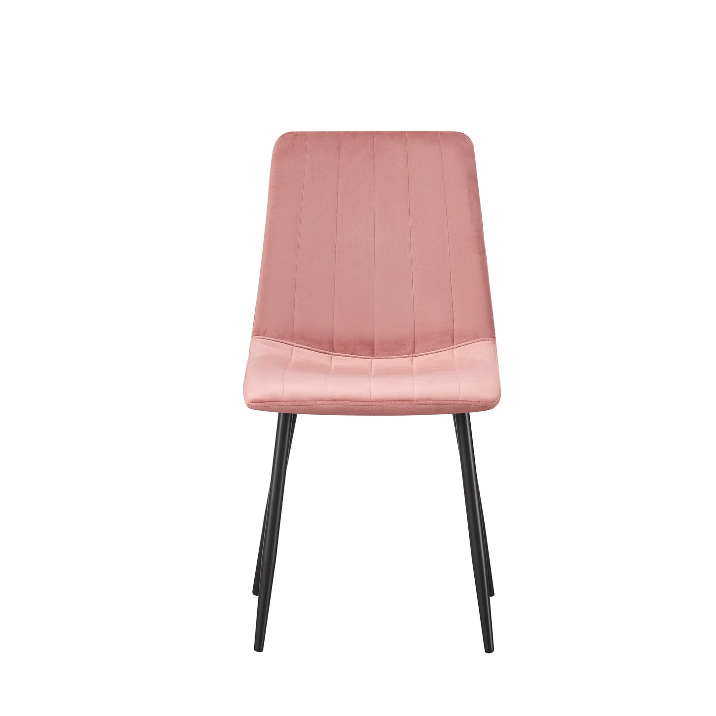 MOF Milan Velvet Dining Chair Pink (Set of x1, x2, x4 Chairs)