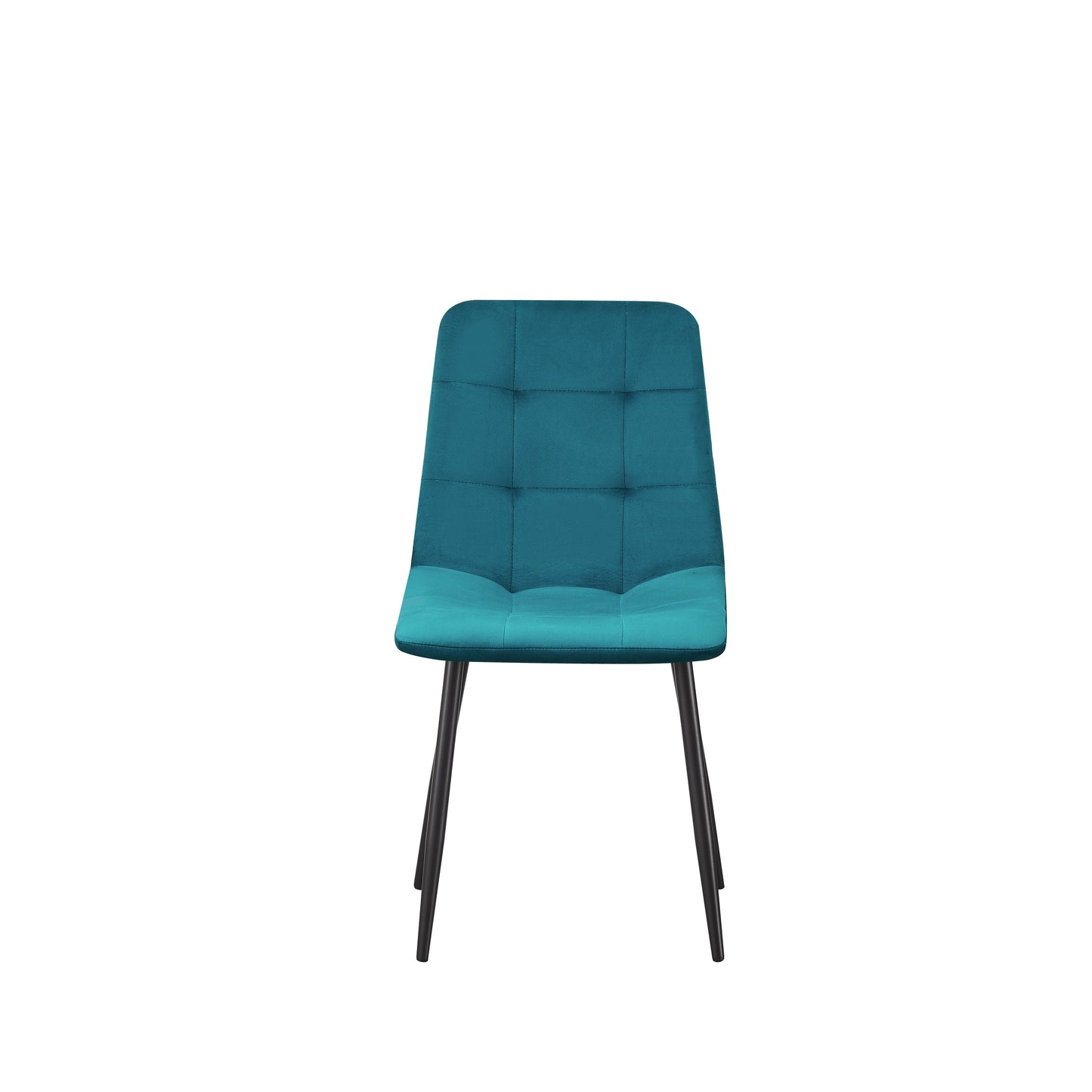 MOF Florence Velvet Dining Chair Teal (Set of x1, x2, x4 Chairs)