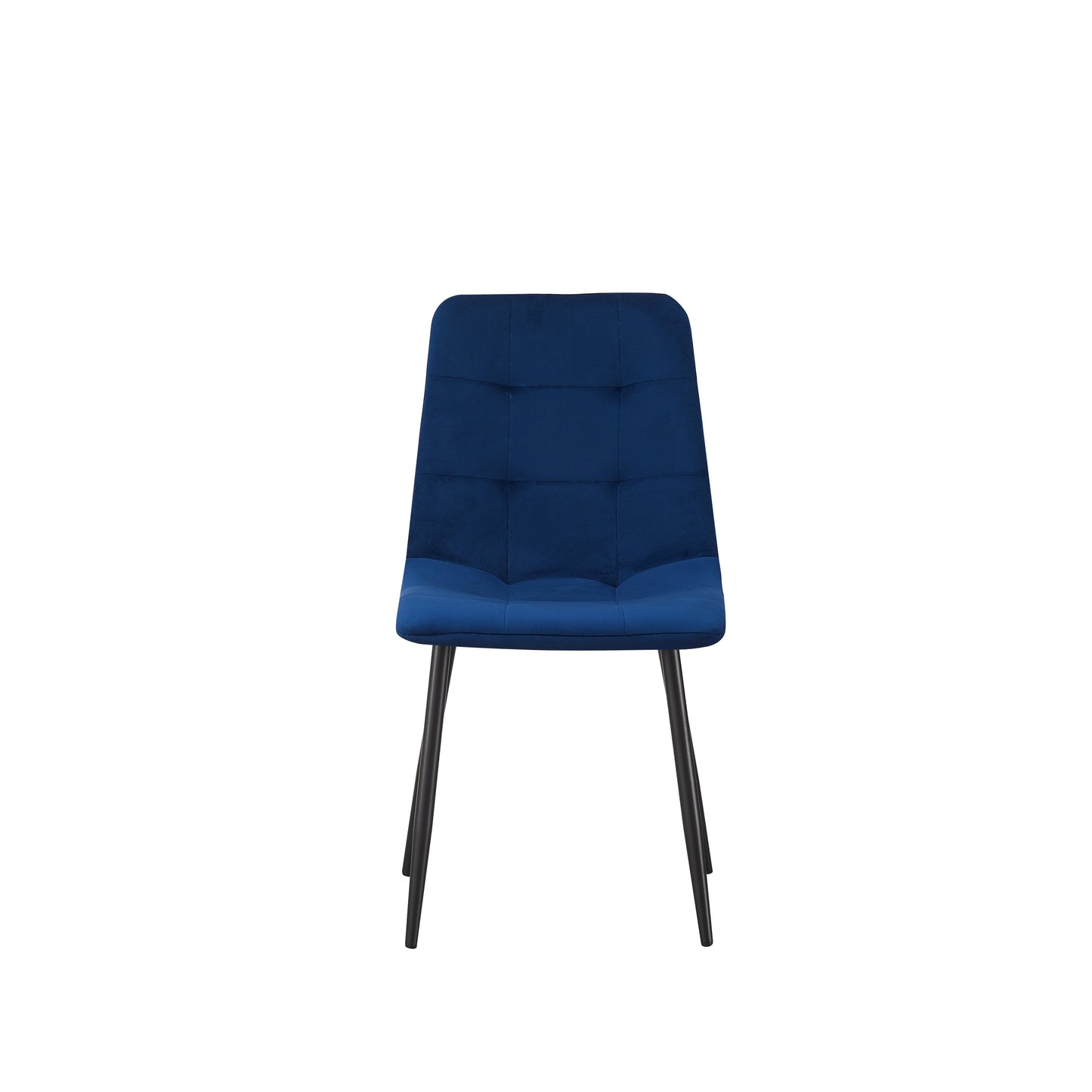 MOF Florence Velvet Dining Chair Navy  (Set of x1, x2, x4 Chairs)