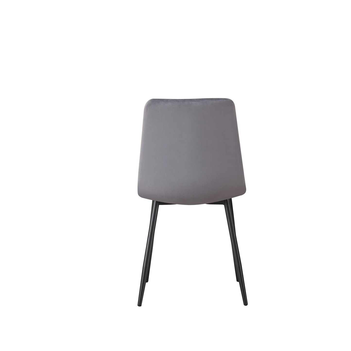 MOF Florence Velvet Dining Chair Grey (Set of x1, x2, x4 Chairs)