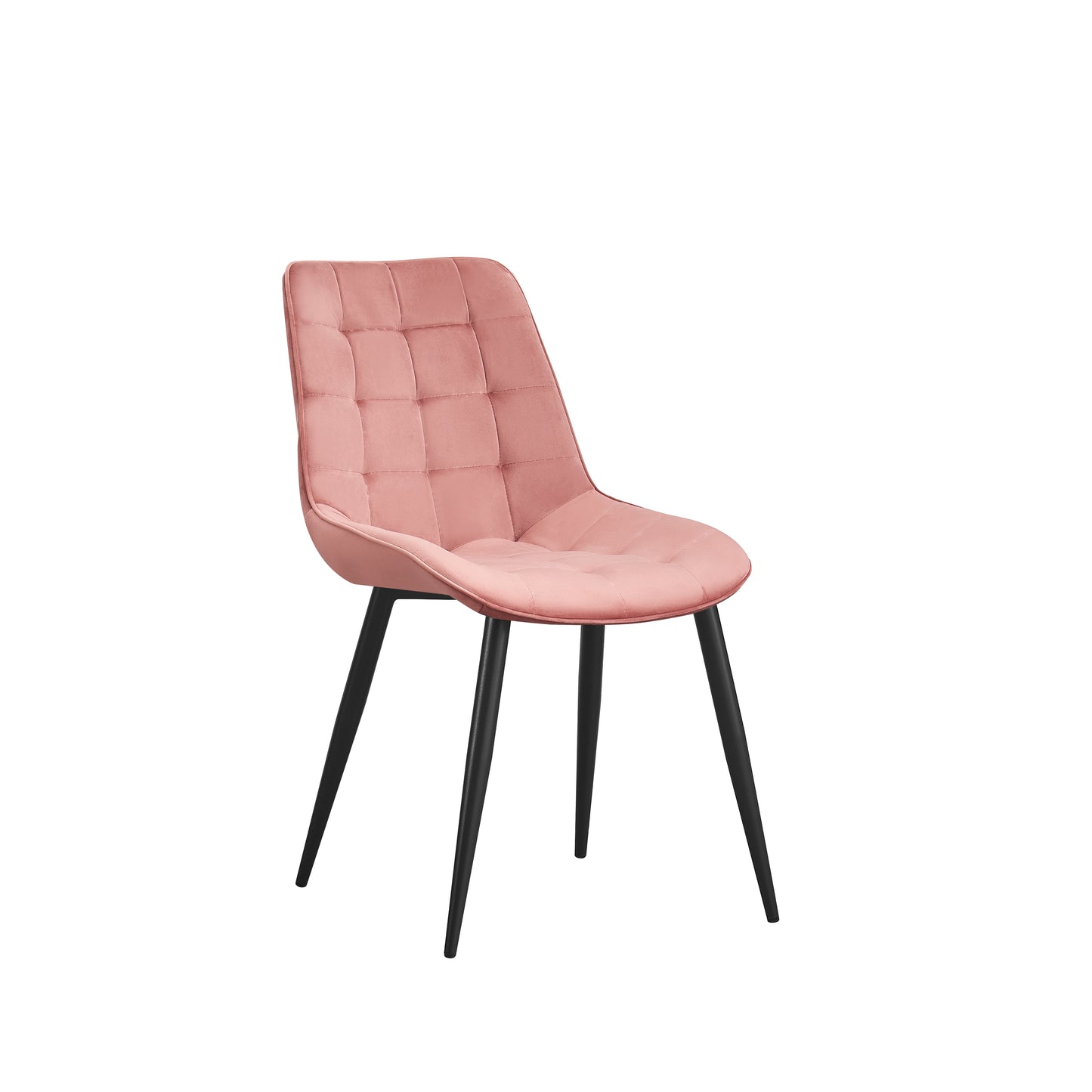 MOF Set of 4 Velvet R1 chairs Mixed Colour (Without Table)