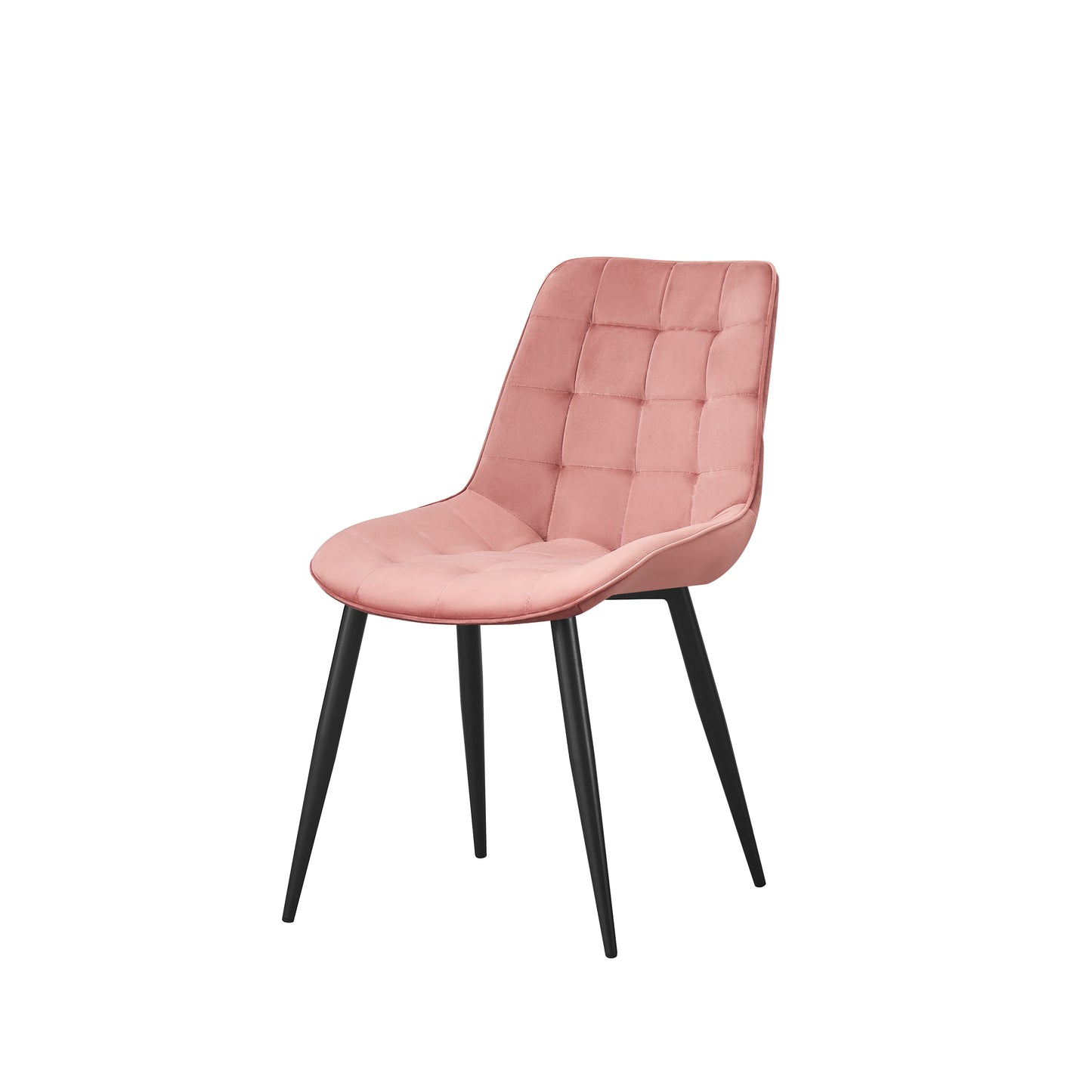 MOF Set of 4 Velvet R1 chairs Mixed Colour (Without Table)