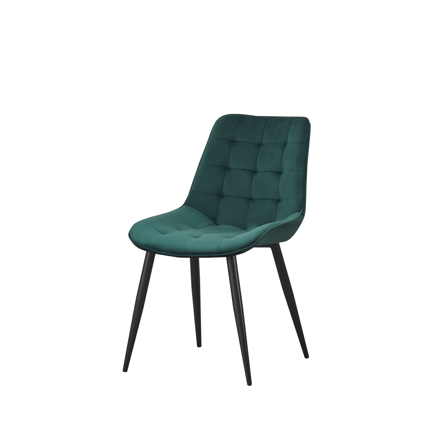 MOF Set of 4 Velvet R1 chairs Mixed Colour (Without Table)