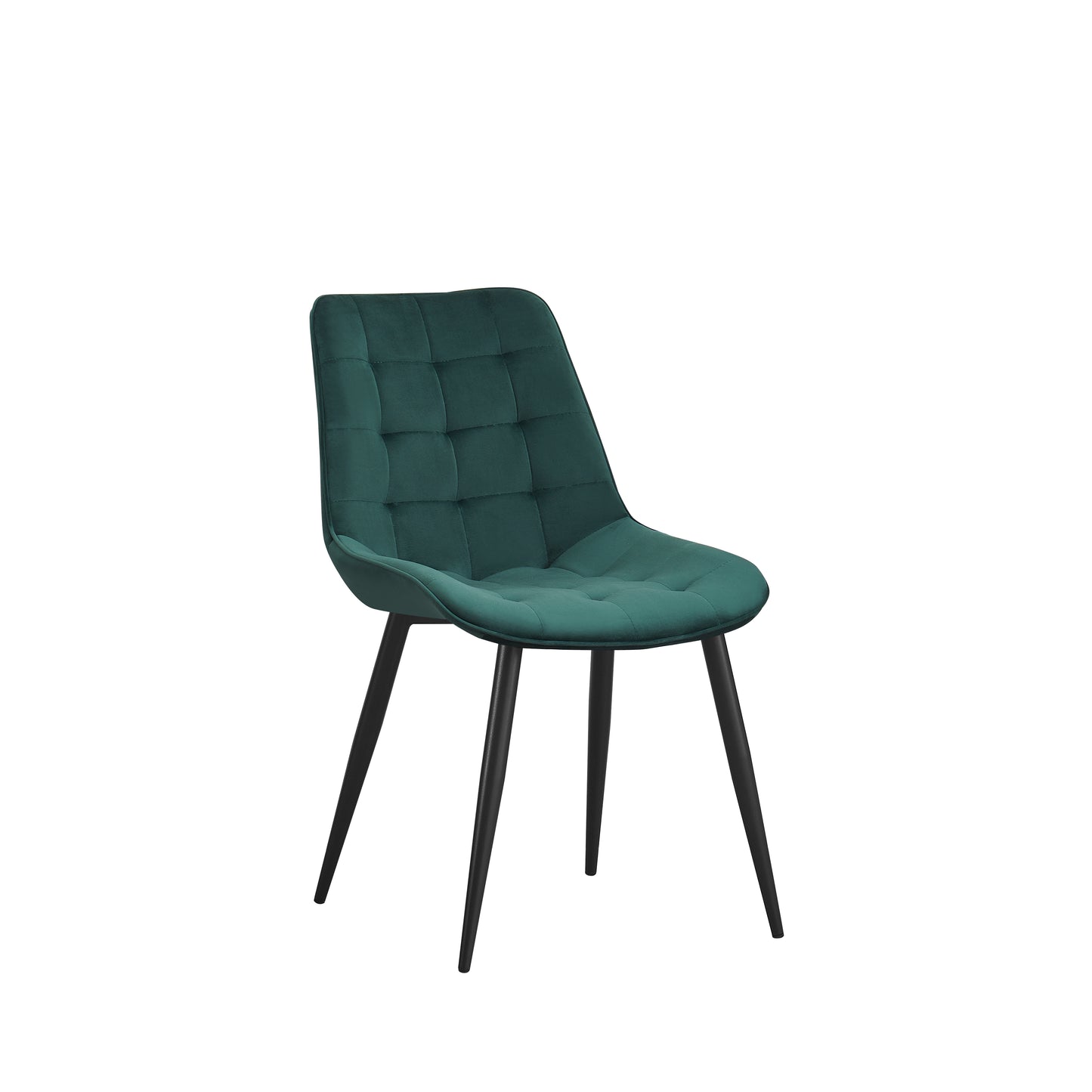 MOF Set of 4 Velvet R1 chairs Mixed Colour (Without Table)