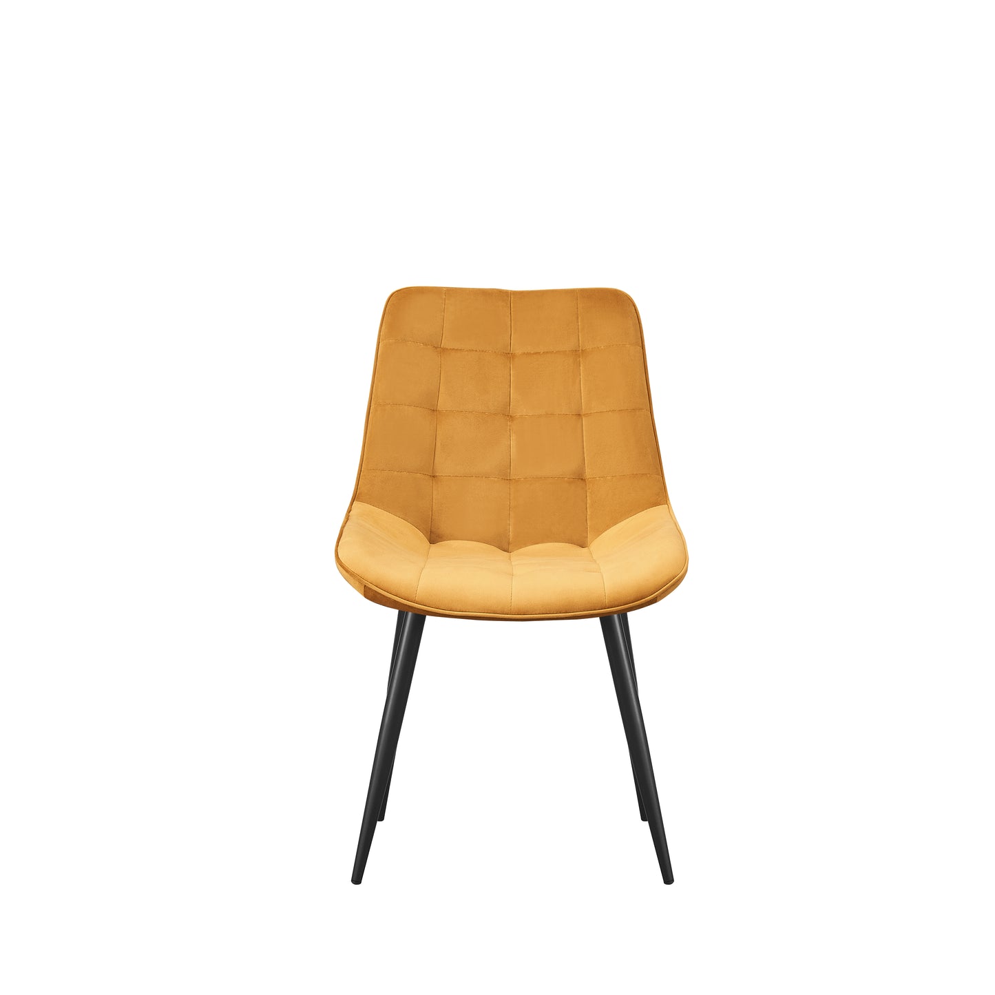 MOF Set of 4 Velvet R1 chairs Mixed Colour (Without Table)