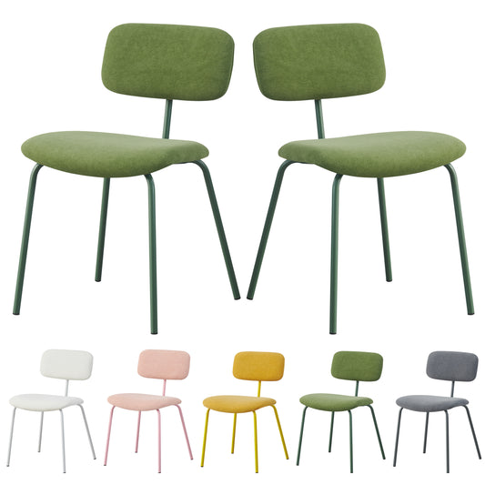 MOF Dining Chairs Set of 2 Modern Minimalist Dining Chairs Style: M254